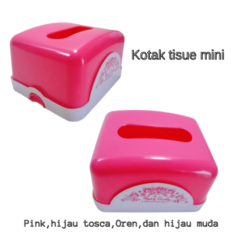 TEMPAT TISSUE / KOTAK TEMPAT / TISSUE BOX PLASTIK TEBAL