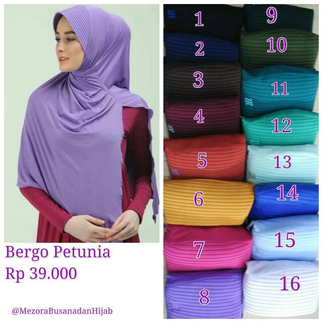 Bergo Petunia Mezora