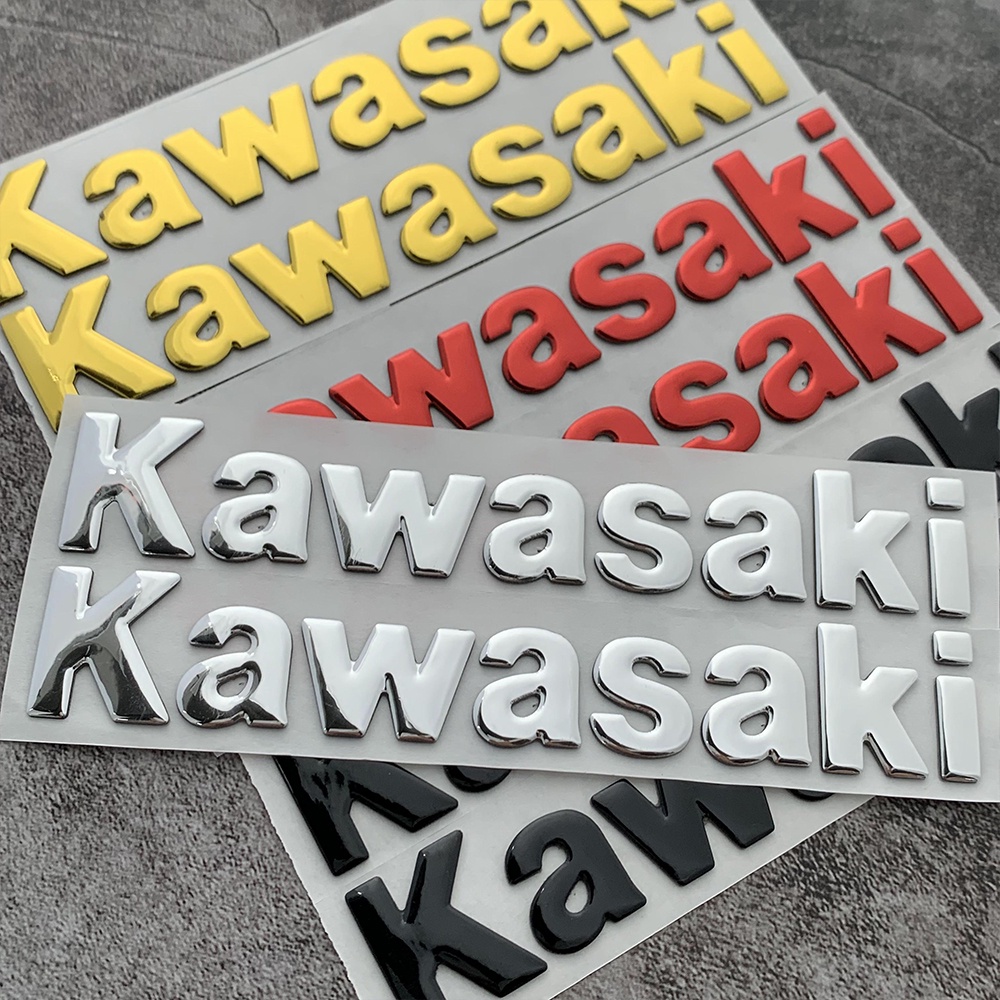 Stiker 3d Motif Ninja Kawasaki Untuk Motor