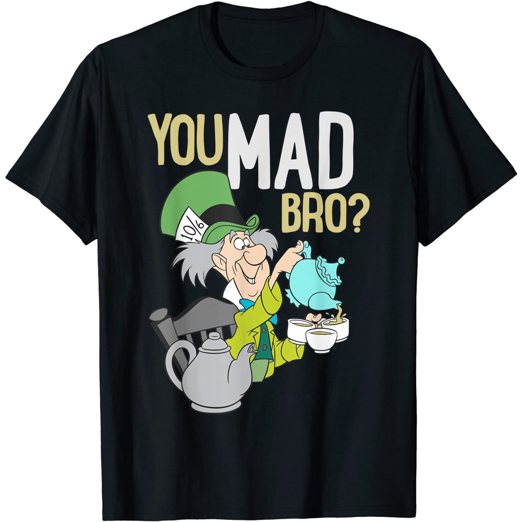 Kaos Anak Disney Mad Hatter You Mad Bro T-Shirt Fashion Baju Atasan Anak Laki Laki Perempuan Distro 