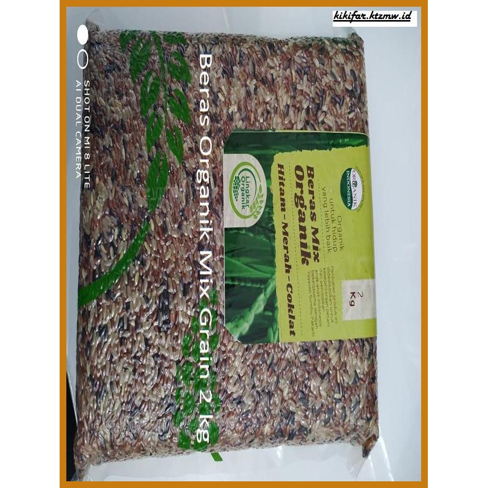 

ANEKA-BERAS- BERAS MIX WHOLE GRAIN LINGKAR ORGANIK (MERAH HITAM COKELAT) 2 KG -BERAS-SEHAT.
