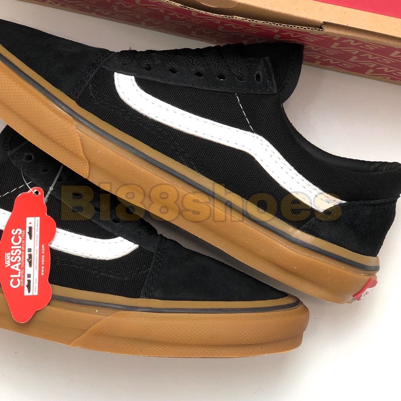 Vans Old Skool Classic Black Gum Import 1:1 Dt Premium