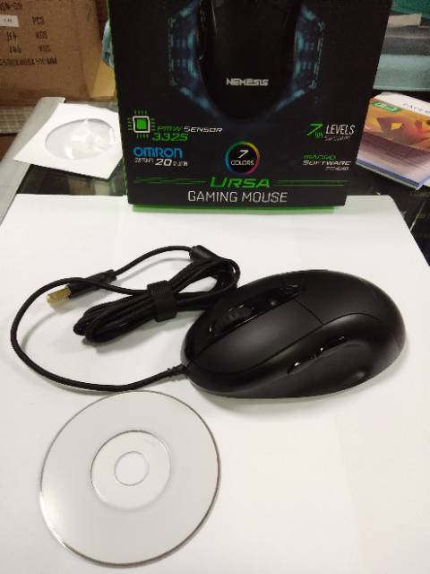 Nyk URSA Gaming Mouse Omron Switch