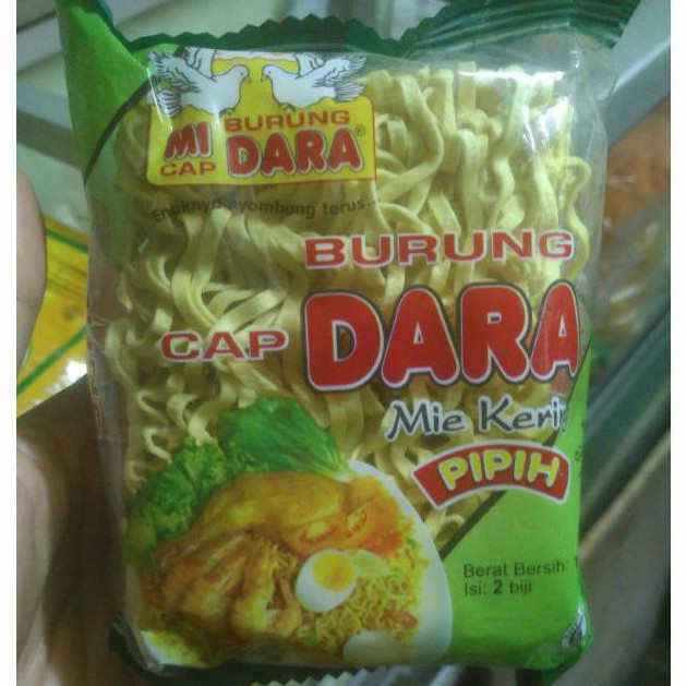 

Mie burung dara isi 2 140 gram / 1 bungkus