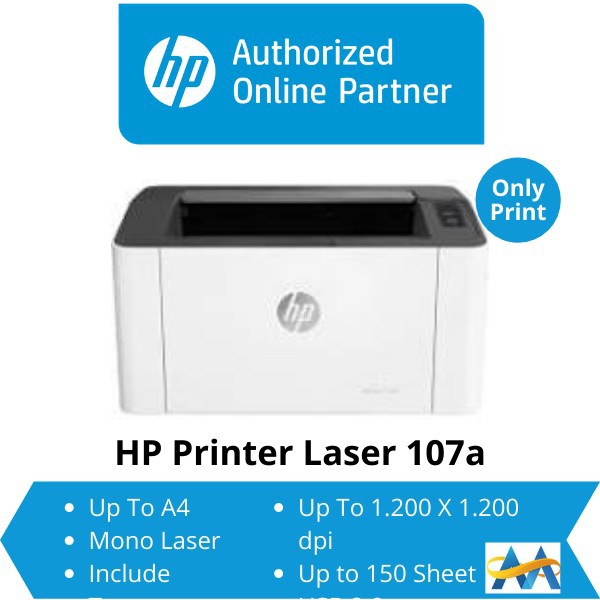 Printer HP LaserJet 107A Monochrome - Laser Jet 107 A White