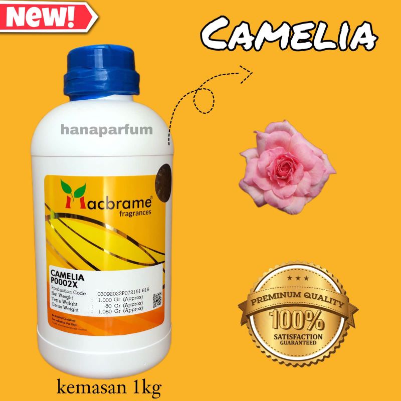 Bibit Parfum Laundry CAMELIA 1 kg segel pabrik macbrame