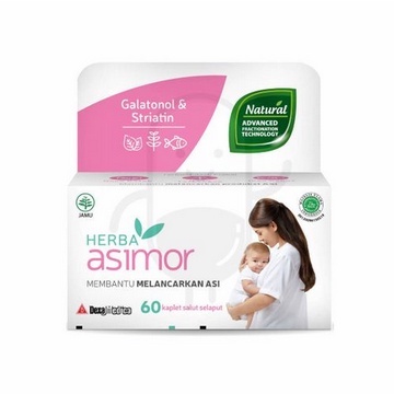 Herba Asimor Asi Booster Pelancar Asi 60 Kaplet