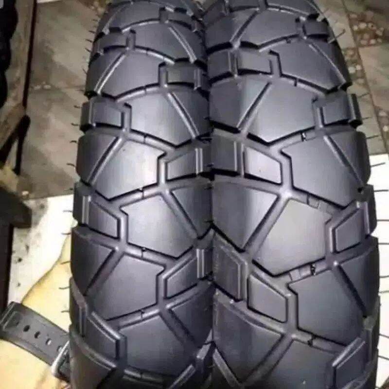NEW Ban matic sepasang semi trail ukuran 80/90 - 90/90 ring 14