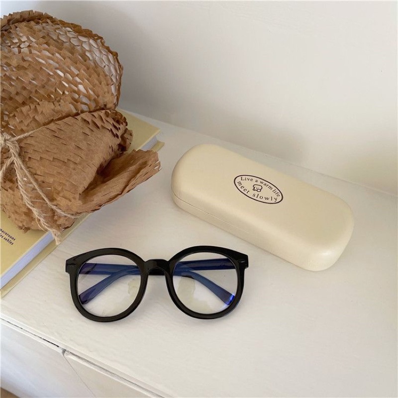 KOTAK KACAMATA AESTHETIC TIDAK MUDAH PECAH / TEMPAT KACAMATA HARDCASE MAGNET SOFTCOLOR / GLASSES CASE / SUNGLASSES CASE