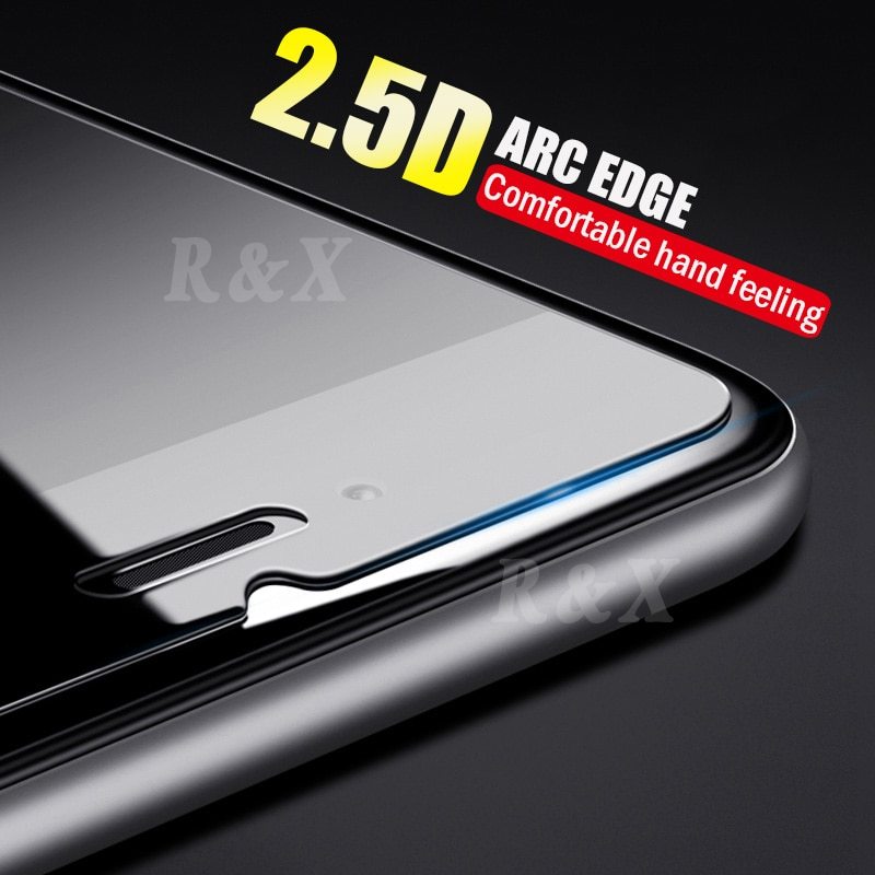 Pelindung Layar Tempered Glass 9h Anti Gores Untuk Iphone 11 Pro Max 6s 6 Plus 7 8 Plus Xr Xs Max Se 2020