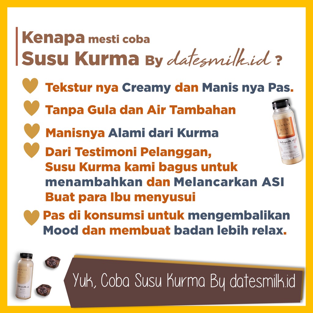 Susu Kurma 250 Ml Isi 10 Botol Untuk Asi Booster Ibu Menyusui Hamil Dan Jaga Kekebalan Tubuh Sehat Indonesia