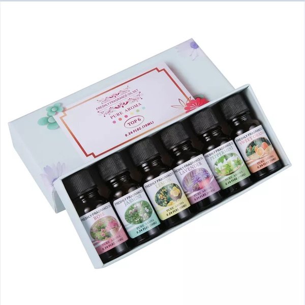 Essential Oil Minyak Diffuser Aromatherapy 6 in 1 10ml Premium Murni