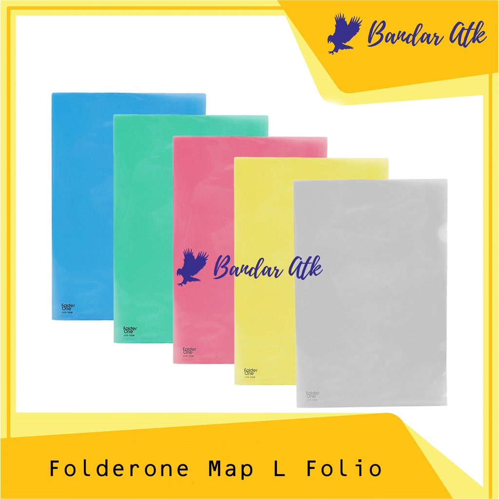 

Map L F4 FOLDER ONE Map Bening L Folder F4 [1 LUSIN]