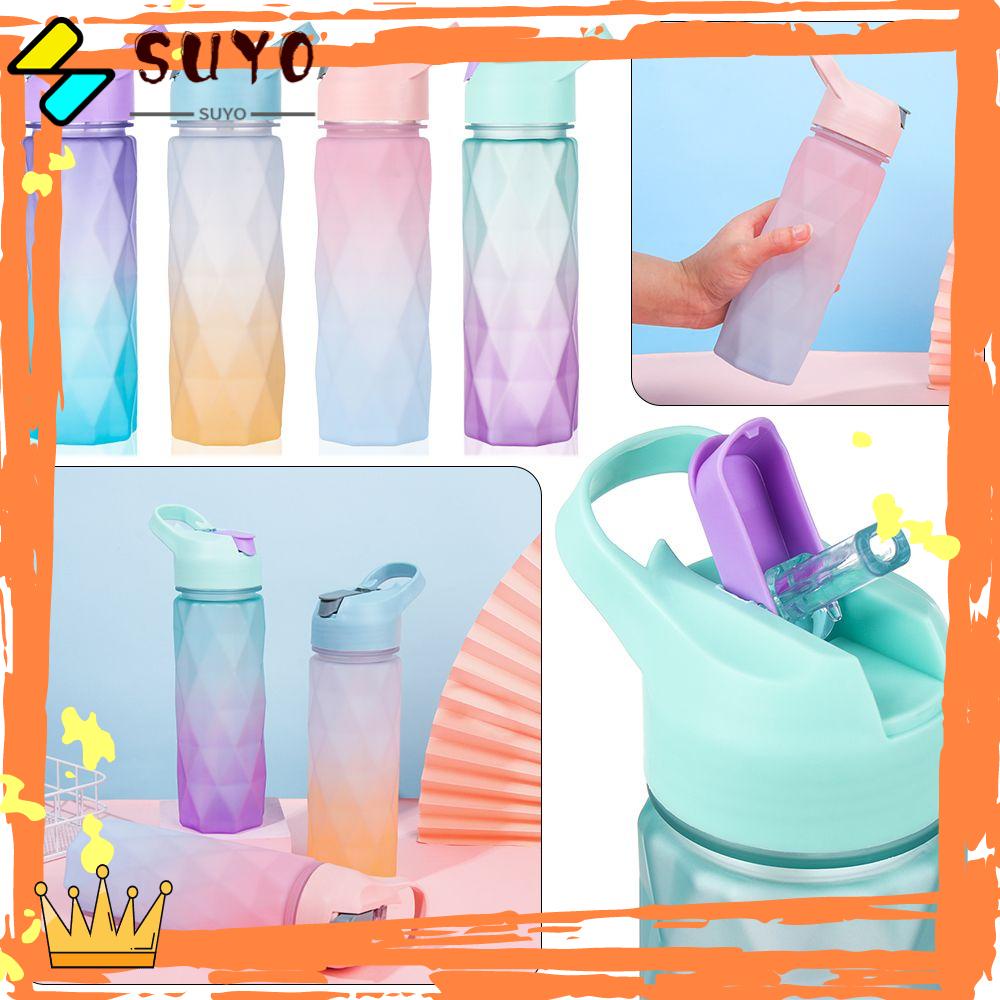 Suyo Botol Air Minum 600ml Portable Anti Bocor Untuk Pria / Wanita