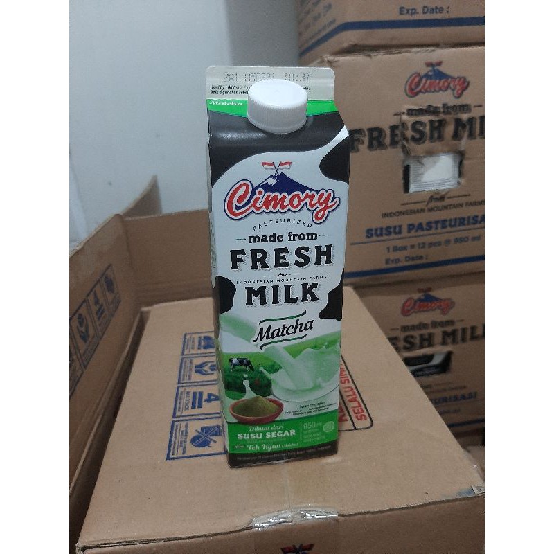 

Cimory fresh milk matcha 950ML