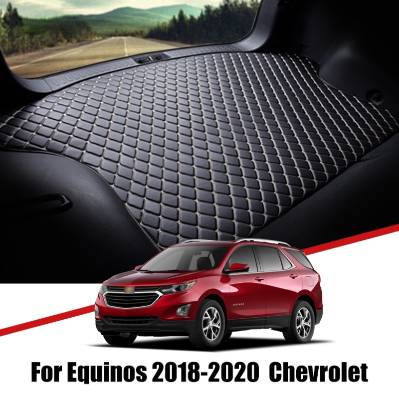 Matras Pelindung Bagasi Mobil Bahan Kulit Premium Untuk Chevrolet Equinox 2018-2021