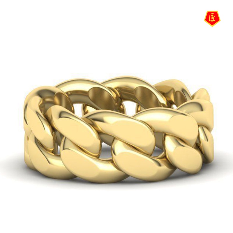 [Ready Stock]Creative Twisted String Glossy Ring