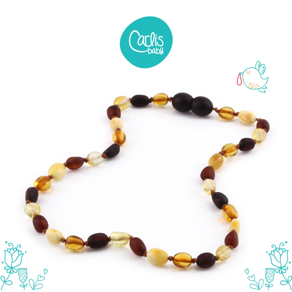 CE169 Kalung Amber Tumbuh Gigi Bayi By Carlis Baby