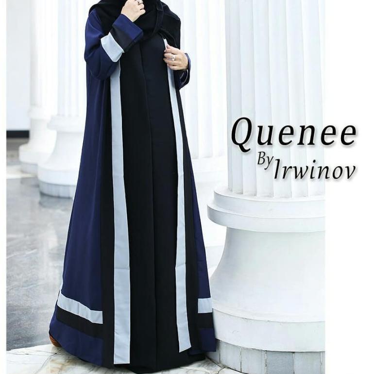 ♠ Baju Gamis Remaja Baju Gamis Syari Wanita Terbaru Busana Fashion Muslim Queene Dress Murah Kekinia