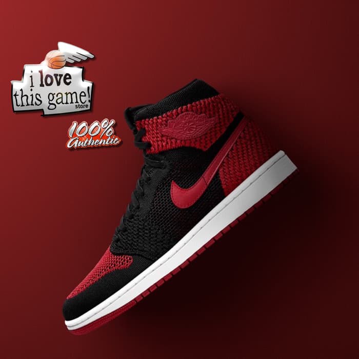 Dijual  Air Jordan 1 Flyknit Banned PO  Limited