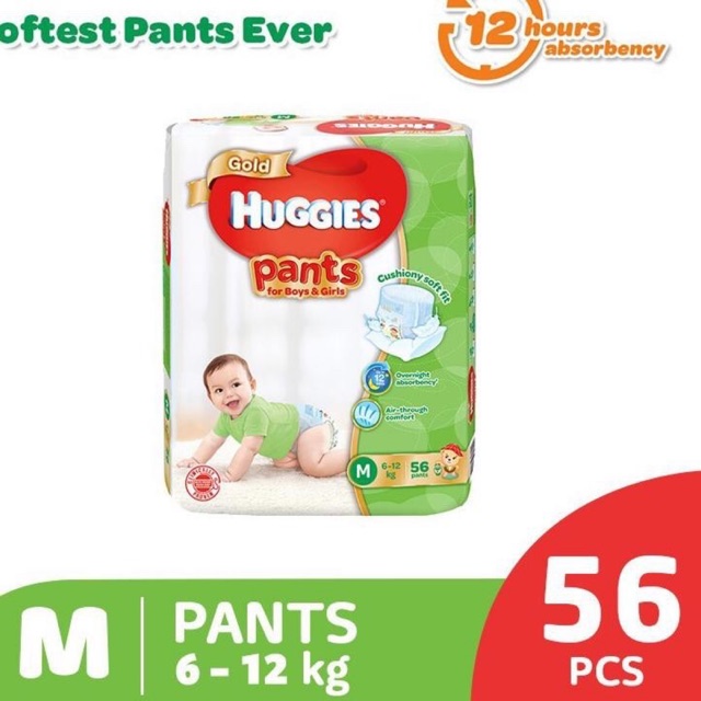 Huggies Gold Pants M / 56