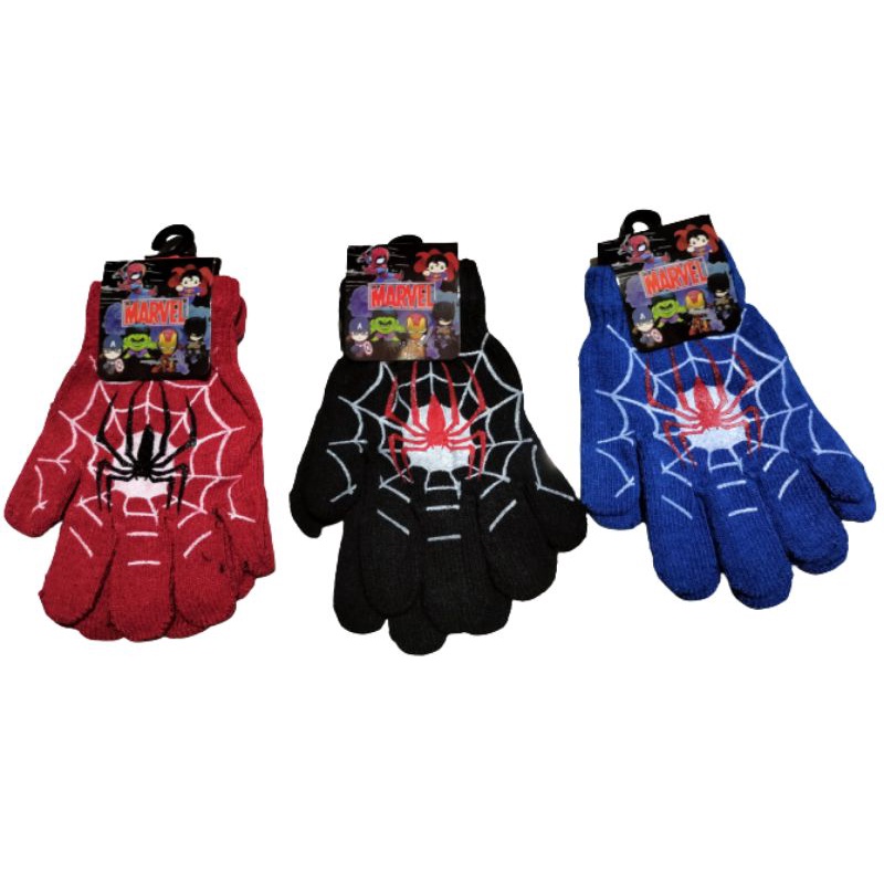Sarung Tangan Rajut Anak COWOK Motif MARVEL