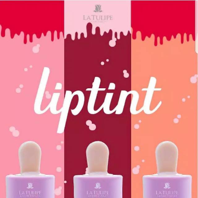(NEW SHADE) La Tulipe Lip Tint Mode Ice Cream