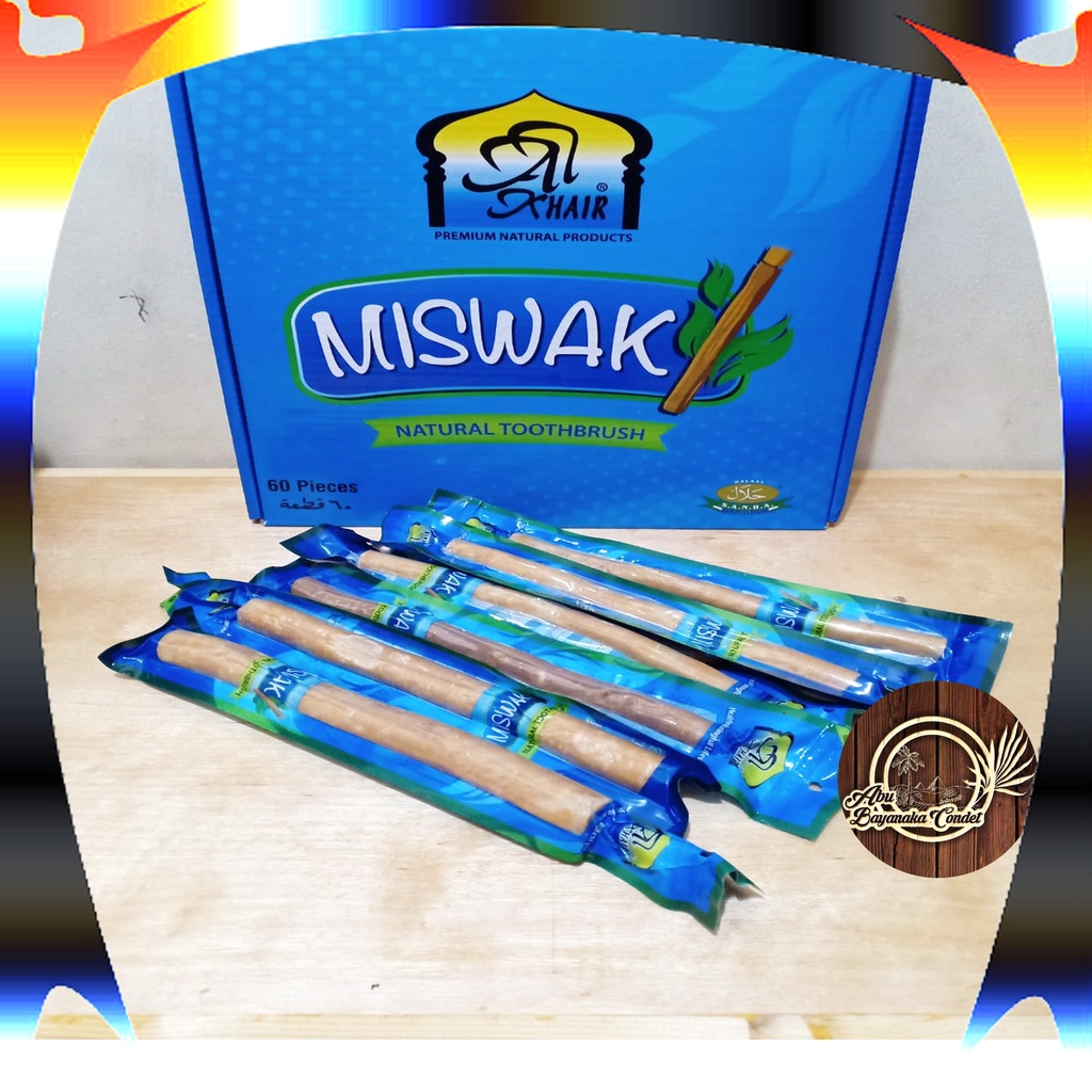 Jual Siwak Al Khair Jumbo | ukuran Besar Dan Panjang 8 inch 20cm | Miswak Pakistan | Siwak Perawatan Mulut