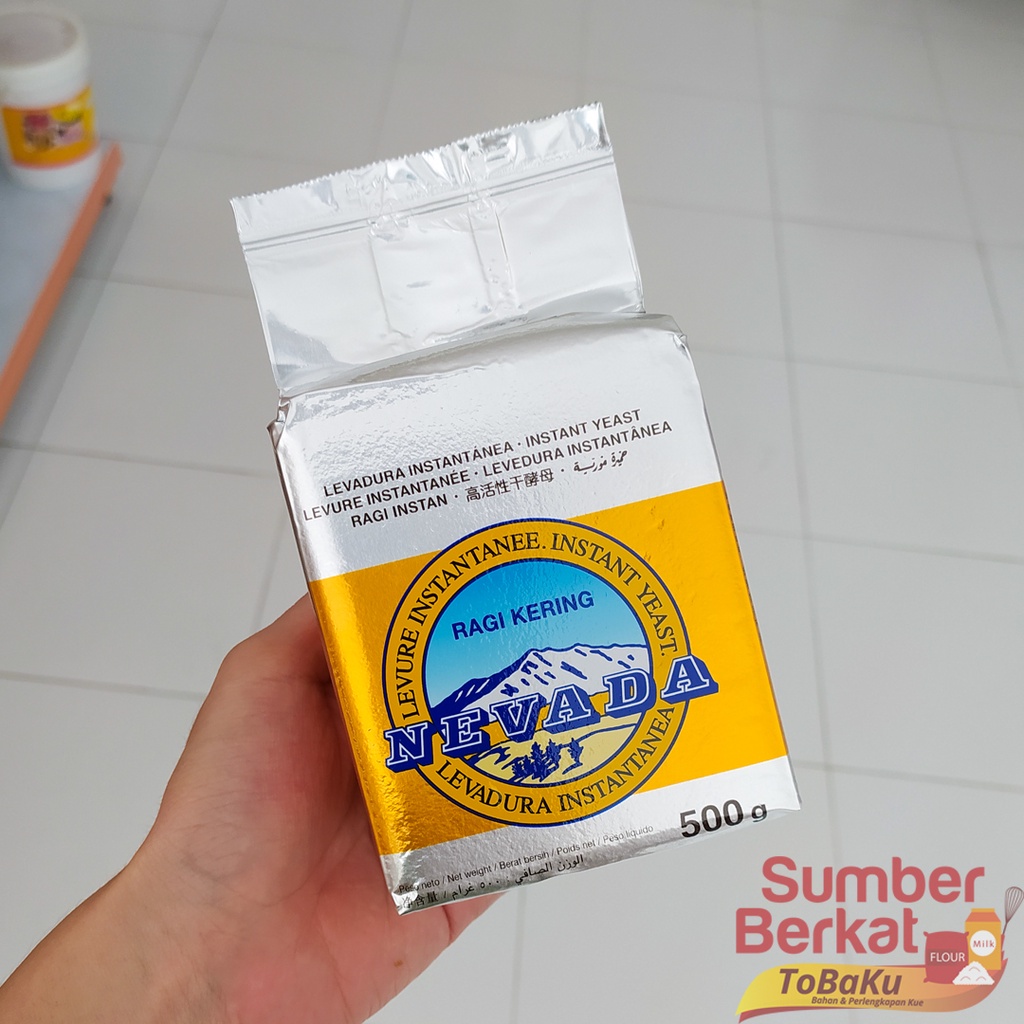 Nevada Ragi Instan Kering Yeast Saf Instant 500 gr