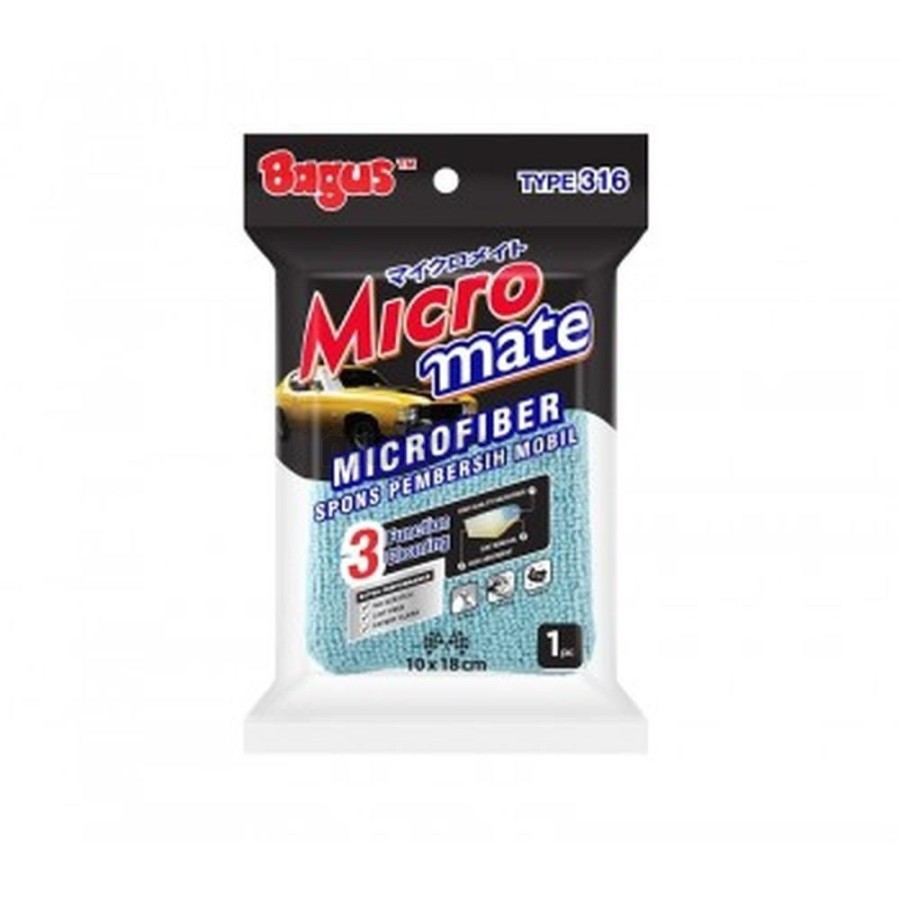 Bagus Micro Mate Spons Mobil 10x18cm Type 316