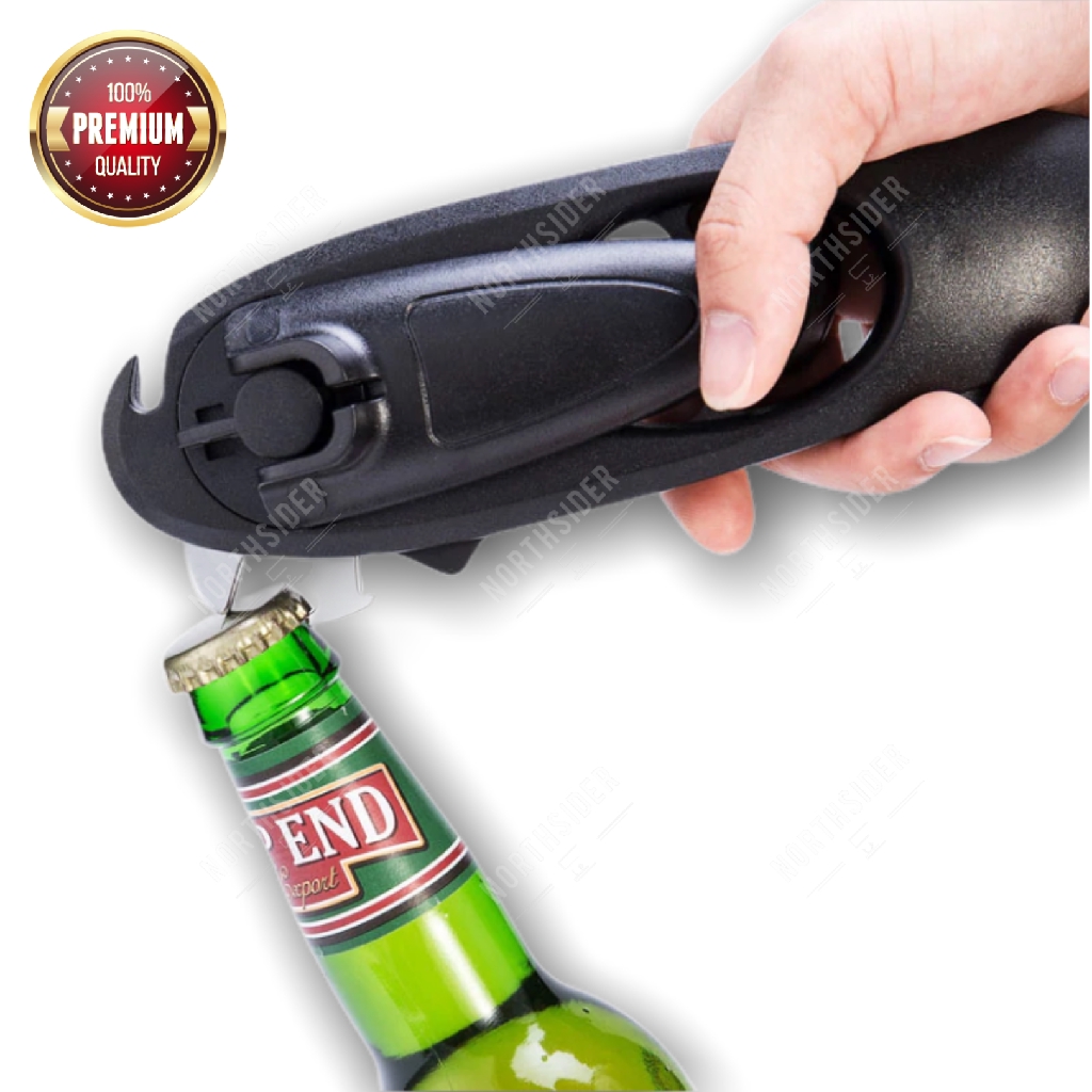 PEMBUKA KALENG dan BOTOL MULTI FUNGSI 8 IN 1 | PORTABLE CAN OPENER K46