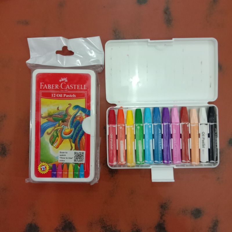 

Krayon Faber-Castell / 12 oil pastel faber castell