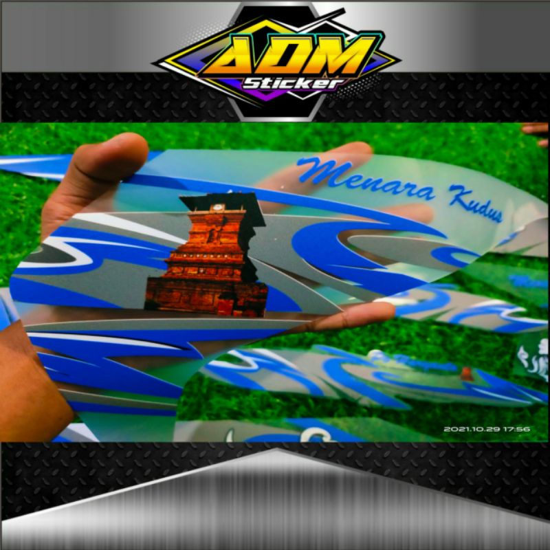 STRIPING STICKER BEAT NEW TRANSPARAN PO HARYANTO