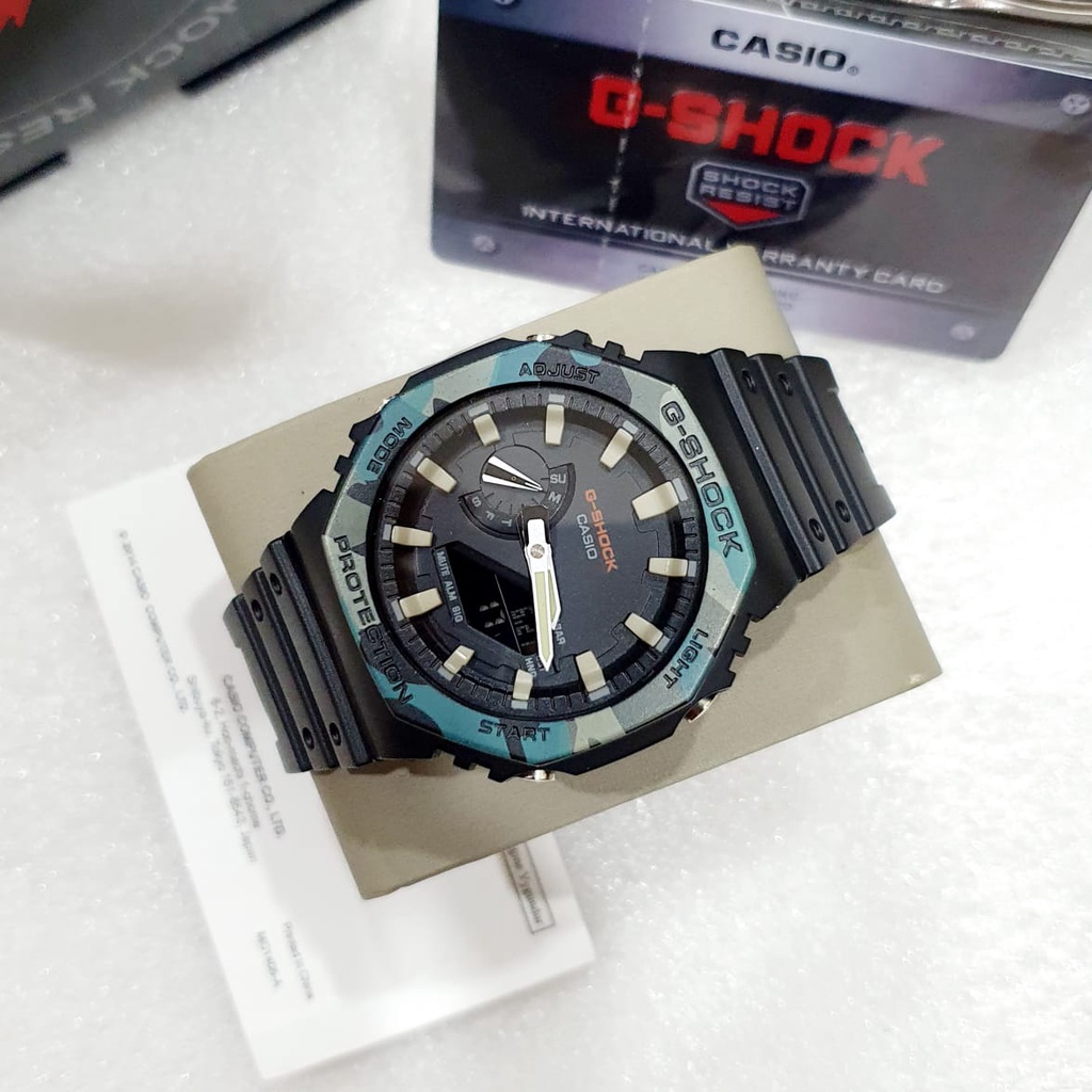 JAM TANGAN PRIA WANITA | RANTAI | KULIT | KARET | MURAH | PRIA DIGITAL G-SHOCK cas10 [GA 2100 ] STRA