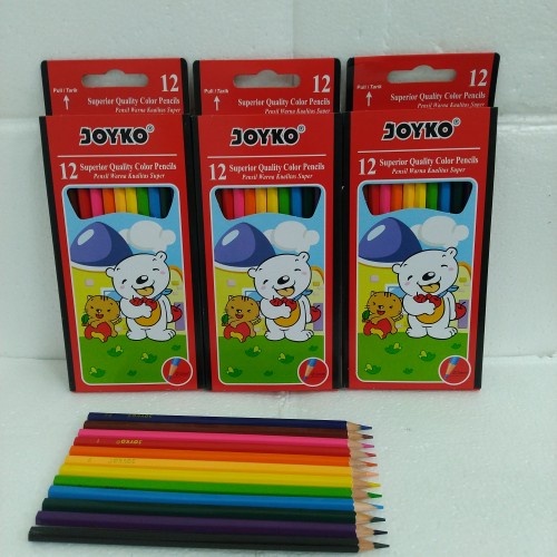 

Pensil warna joyko cp-12pb quality panjang