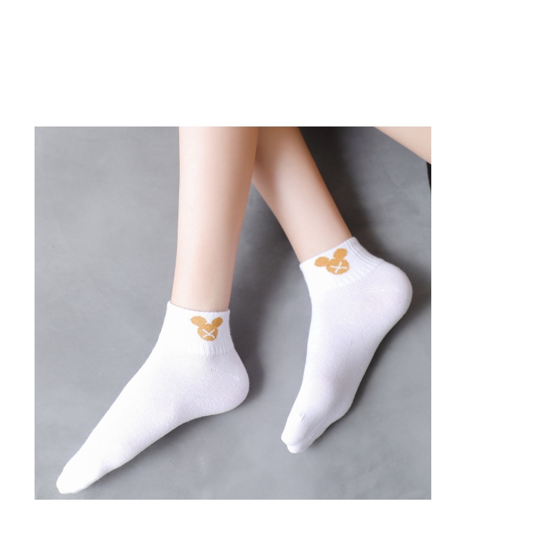 CYS COD Kaos Kaki Polos Bergaris Semata Kaki Kaos Kaki Fashion Style Unisex Ankle Socks KK14