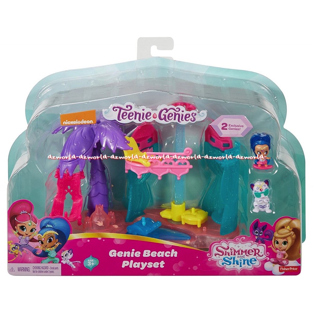 Shimmer Shine Teenie Genies Beach Shimmer And Shine Teenie Genies Genie Beach Playset