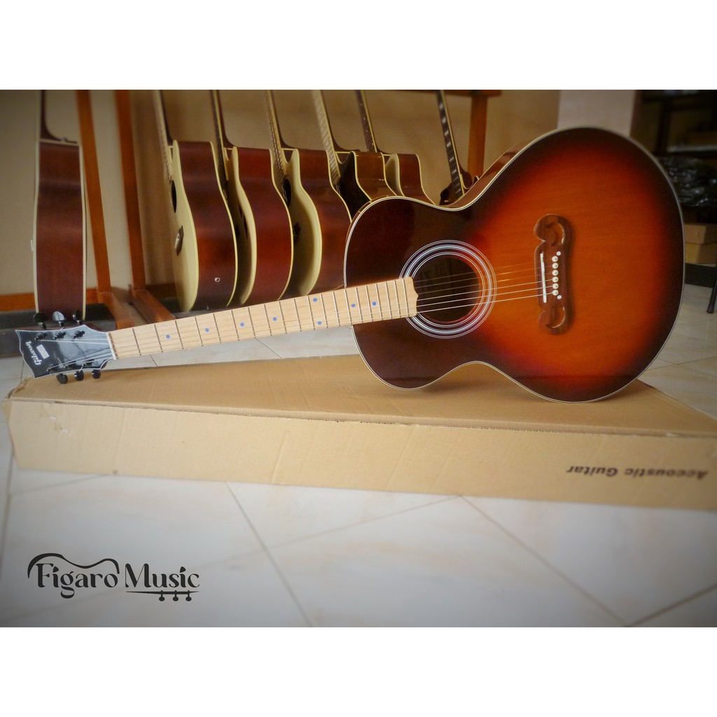 Gitar Akustik Gibson - Jumbo - Costum High Quality