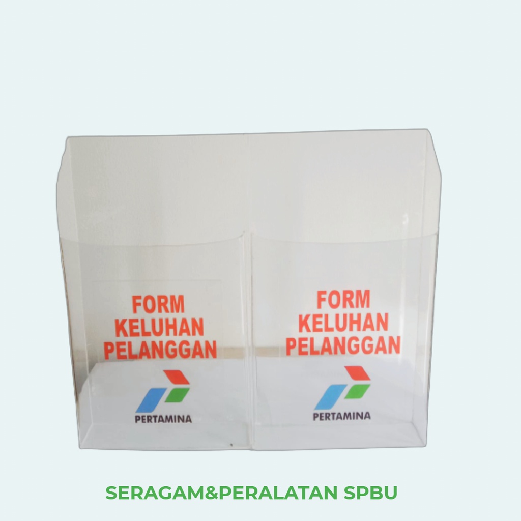 Form Keluhan Pelanggan SPBU Bahan Akrilik