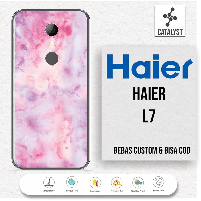 (Buy 1 Get 2) Garskin Skin HAIER L7 - KODE -84HS Bisa Custom - Sticker Case
