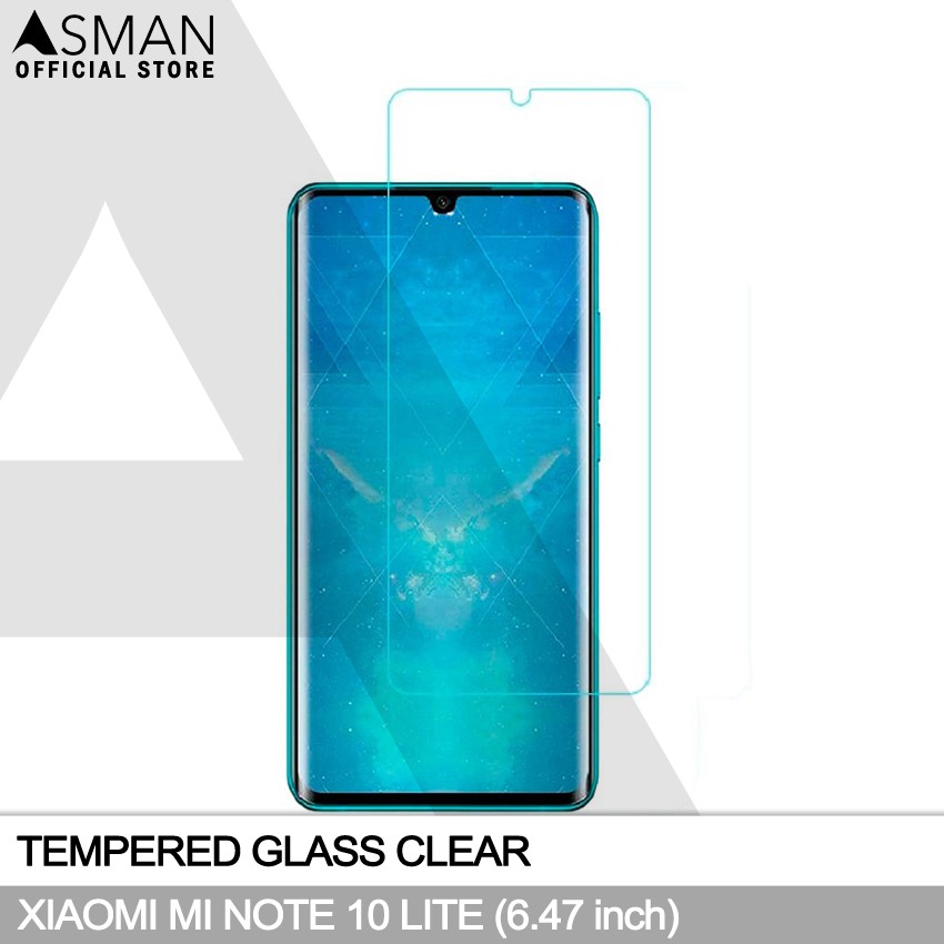 Tempered Glass Xiaomi Mi Note 10 Lite (6.47&quot;) | Anti Gores Pelindung Layar Kaca - Bening