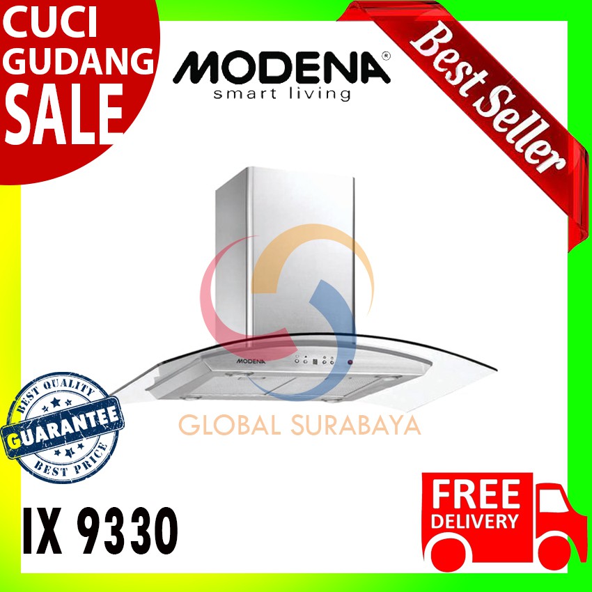 Cooker Hood MODENA - Island Hood 90cm - IX 9330