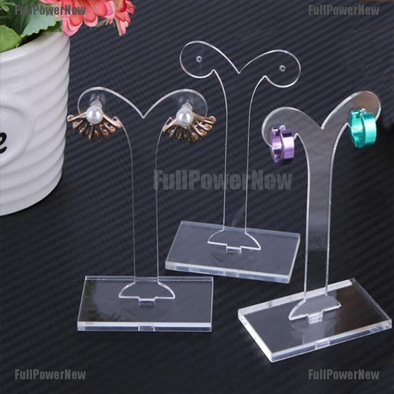 Rak Stand Holder Display Perhiasan Anting Gantung Bahan Akrilik