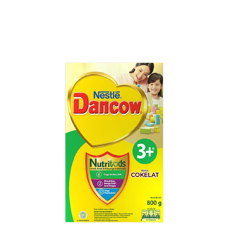 Promo Harga Dancow Nutritods 3 Cokelat 800 gr - Shopee