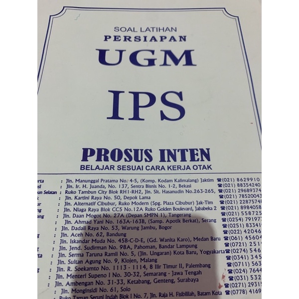 buku inten latian soal persiapan um undip dan utul ugm