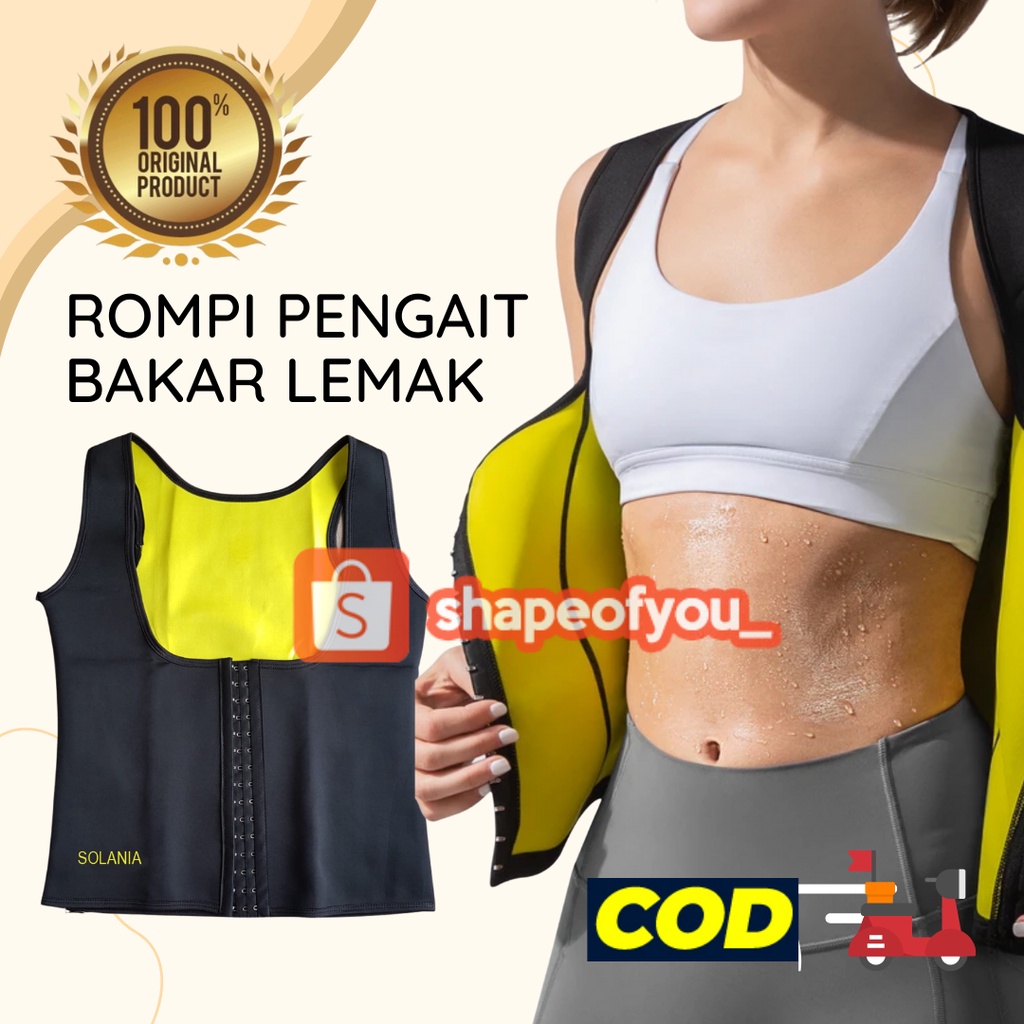 Korset Pelangsing Perut Melahirkan Setelah Cesar Pengecil Pembakar Lemak Perut Buncit Waist Cincher Solania Hotshaper