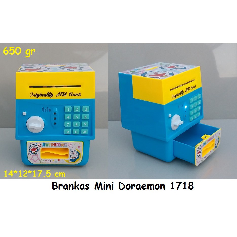 Celengan Brankas Hello Kitty / Brankas Mini Doraemon