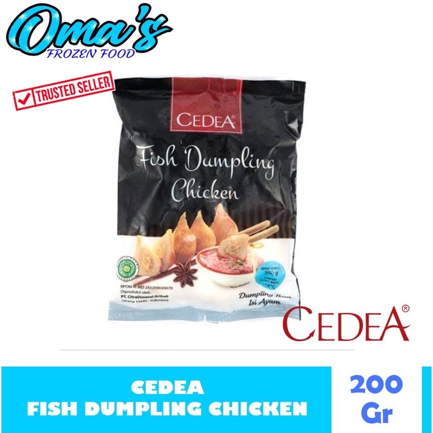 

CEDEA FISH DUMPLING CHICKEN ISI 10PCS 200GR