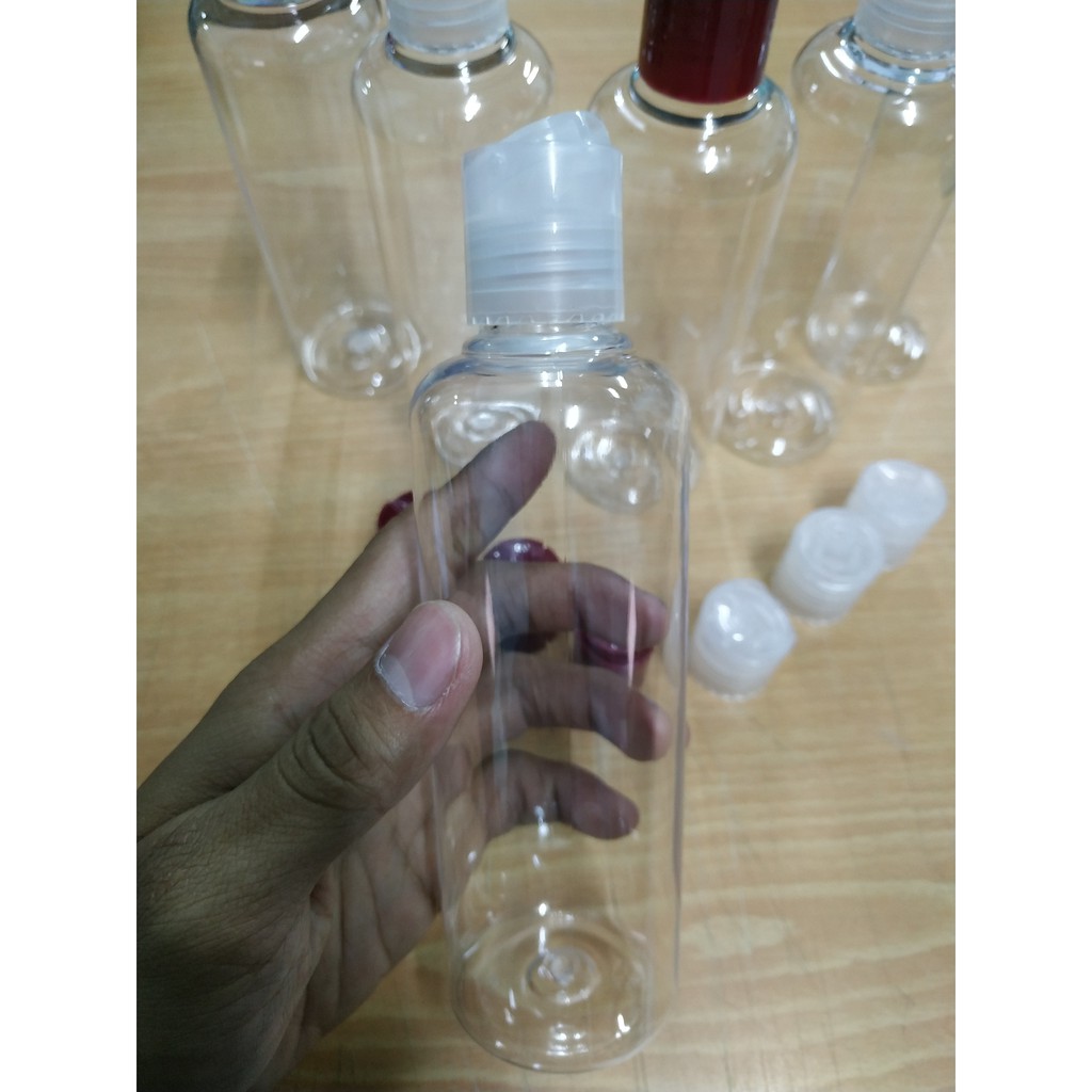 Botol Plastik Hand Sanitizer PressCap / Presstop 100ml, 250ml, 500ml