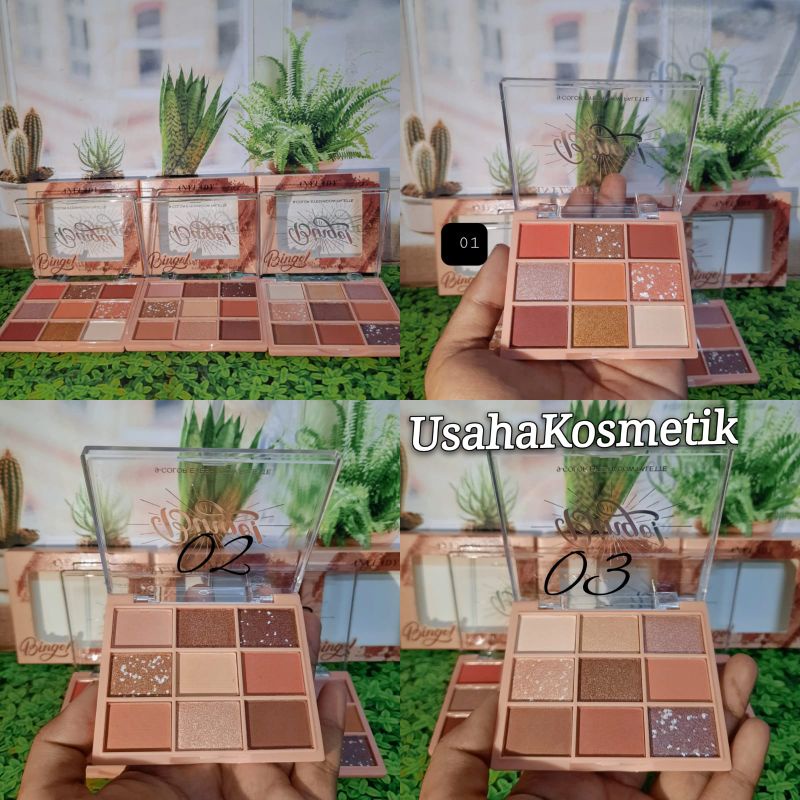 ECER!! EYESHADOW ANYLADY NATURAL 6WARNA CANTIK BEST SELLER PRODUCT NO. 936 /878 /8118